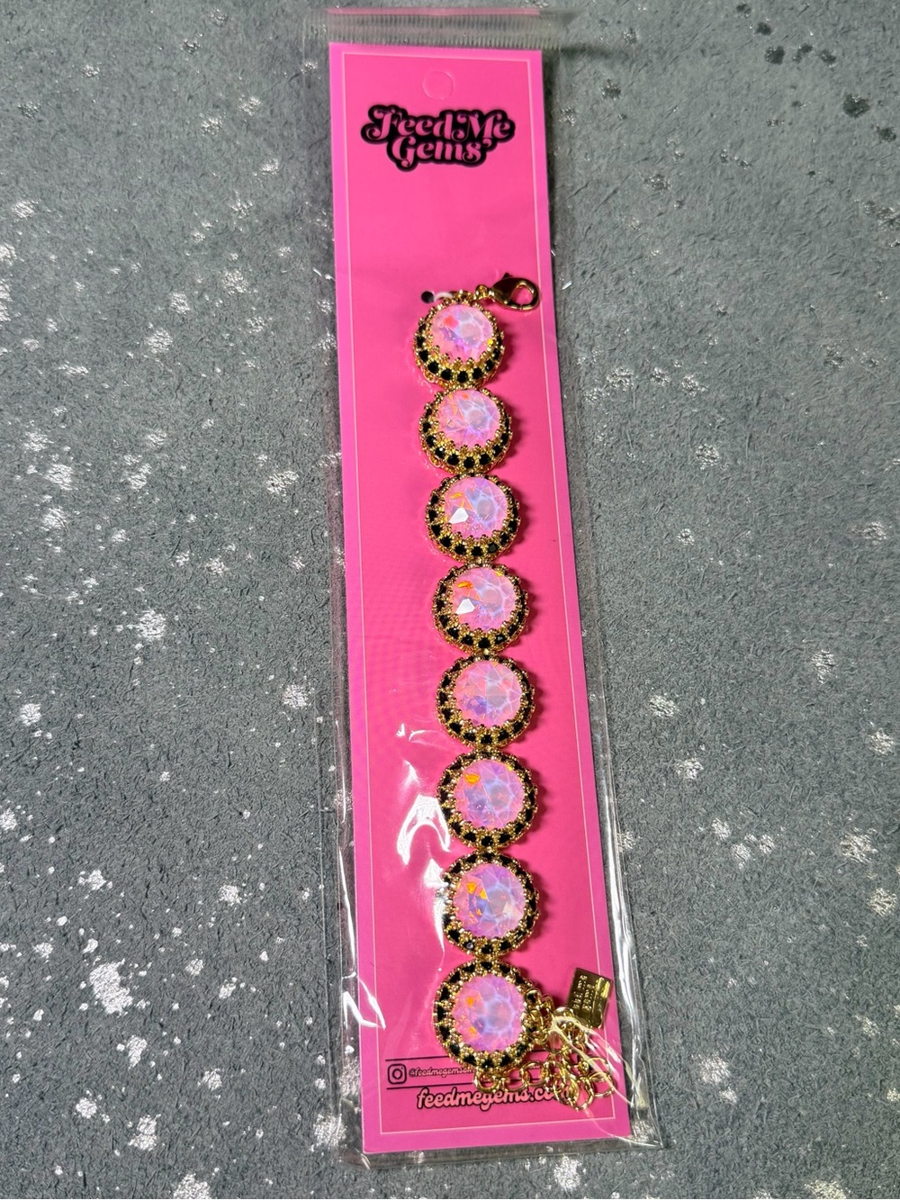 FMG Pink Eclipse Queen Bracelet